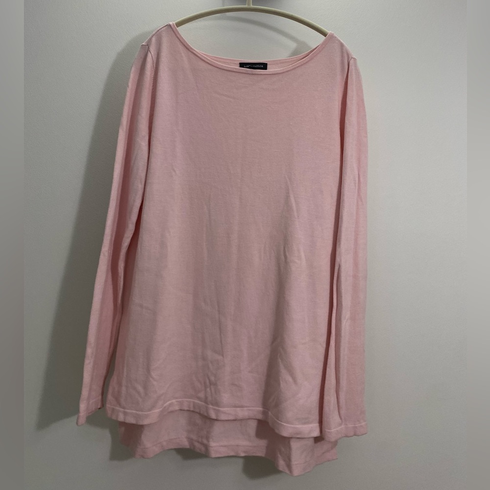 Lord & Taylor Pink Sweater Size Small